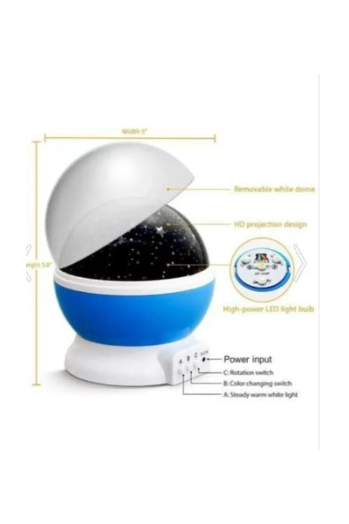 Звездный мастер красочное звездное небо проексветильник-синий Стильный декоративный ослепительный трендовый продукт 2022