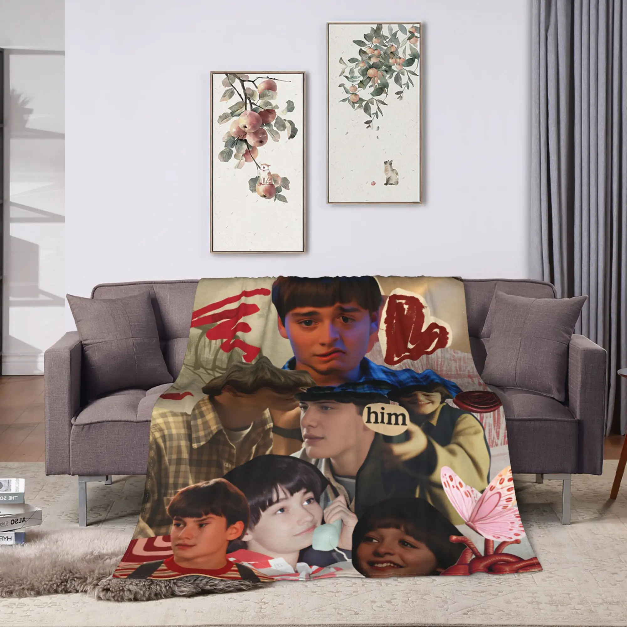 Will Byers Super Soft Blanket  Decorative Plush Bedding Throws Comfortable Couch Chair Flannel Bedspread Sofa Bed Cover