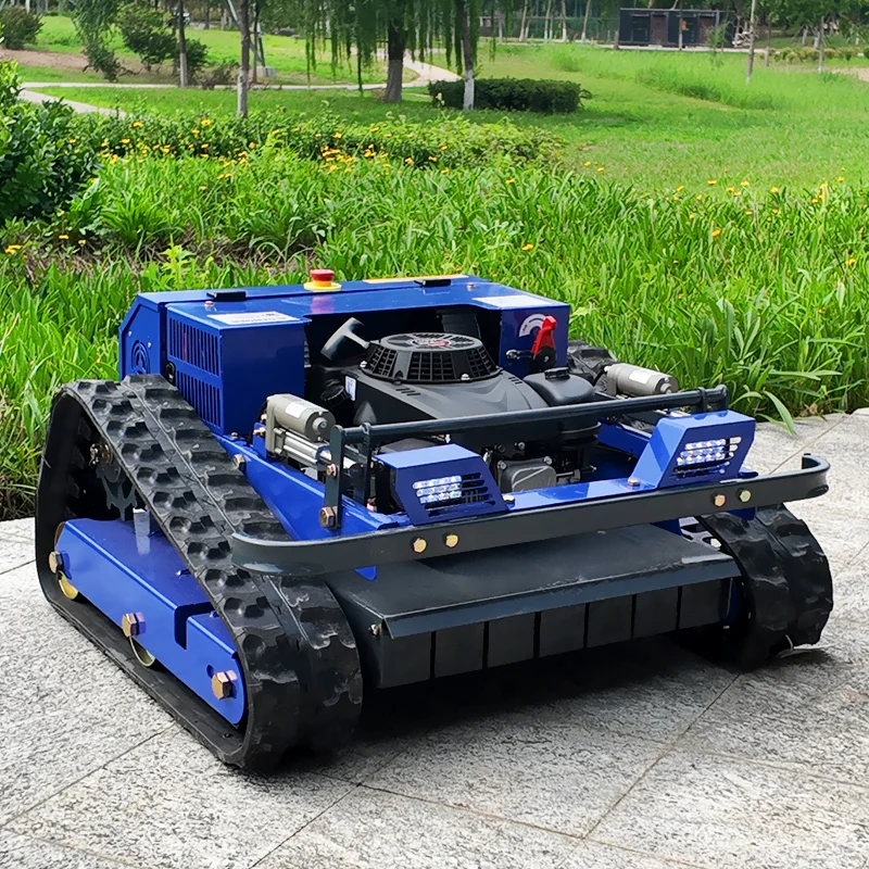 Customized  Factory new high performance and cost-effective portable cordless remote controlled lawn mower robot