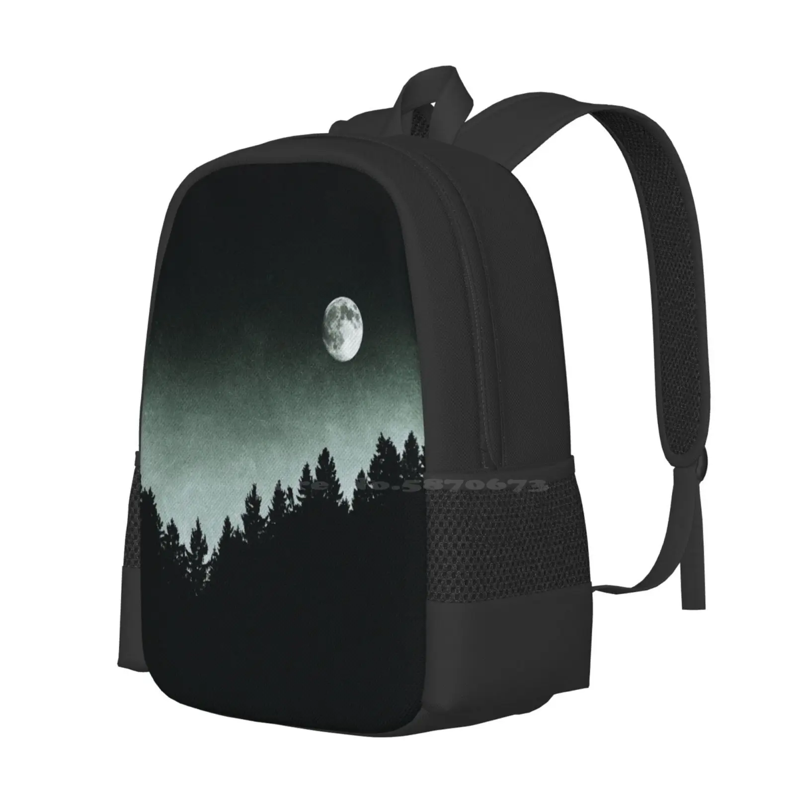 Unter Mondlicht//Kiwi Melone Collie Lassie bearbeiten Schult aschen Reise Laptop Rucksack Farbe Landschaft Stimmung Wald Berge