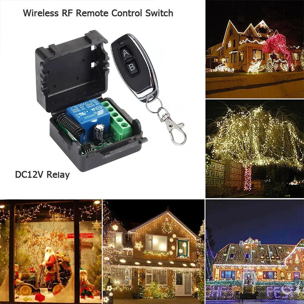 Interruptor de Control remoto inalámbrico Universal, Control de maletero, Canal remoto pequeño, E3F6, 12V