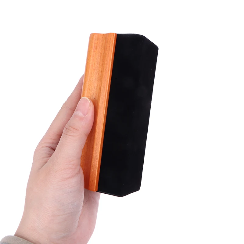 1pc Anti-Static Vinyl Record Cleaning Brush Cleaner Velvet Dust Remover Brush For Phonograph Turntable LP Vinyl Records Cleaner