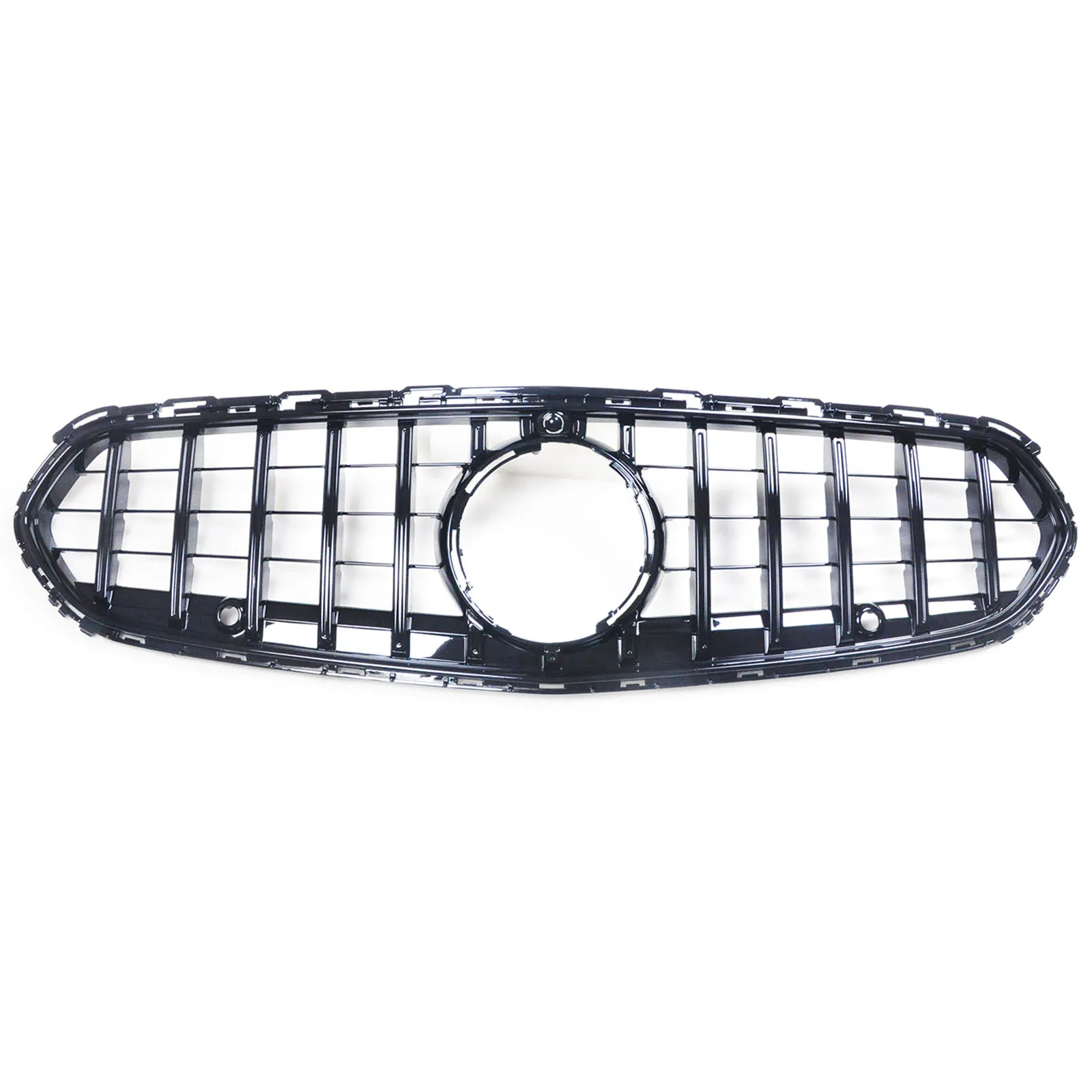 

Car Front Bumper Grille Black Chrome For Benz C-Class W206 2022+