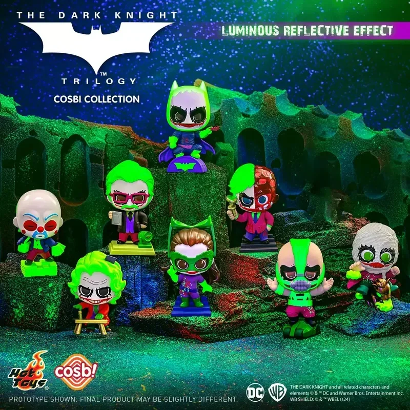 HotToys Dark Knight Trilogy All Joker Series Blind Box Batman Trendy Toy Handmade Ornament Children's Gift