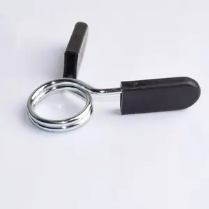 Barra Haltere Barbell, Clipe De Primavera, Fivela Anti-Solta, Buraco De Tamanho Especial, Diâmetro 2.5 cm, 1 Pc 12 principais vendas barra para halteres com rosca - №4