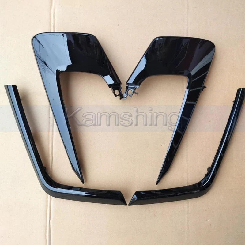 

Kamshing Front Bumper Trim Strip For Mitsubishi ASX 2016-2018 Foglight Frame Decoration Strip