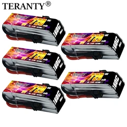 2-10Pcs TERANTY 720mAh 3S 80C/160C 11.4V HV XT30U-F Plug Lipo Battery for RC Tinywhoop FPV Frame Kit Tinywhoop Racing Drone