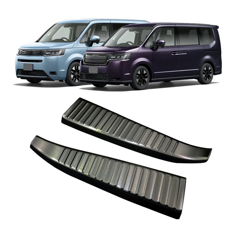 Car Trunk Door Guard Strips Sill Plate Rear Bumper Guard Trim Cover Strip For Honda Stepwgn Spada/Air 2022 2023