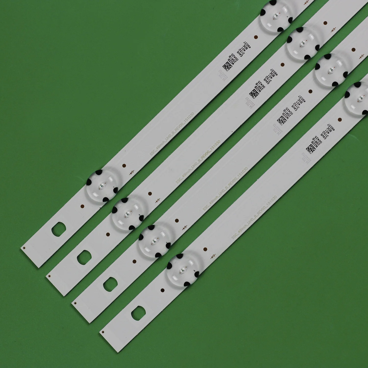New 8pcs/set LED backlight strip for 49UH652V 49UH650V 49UH65_UHD_B A SSC_49inch_UHD_A B EAV63452401 HC490DGN-ABRC1-214X