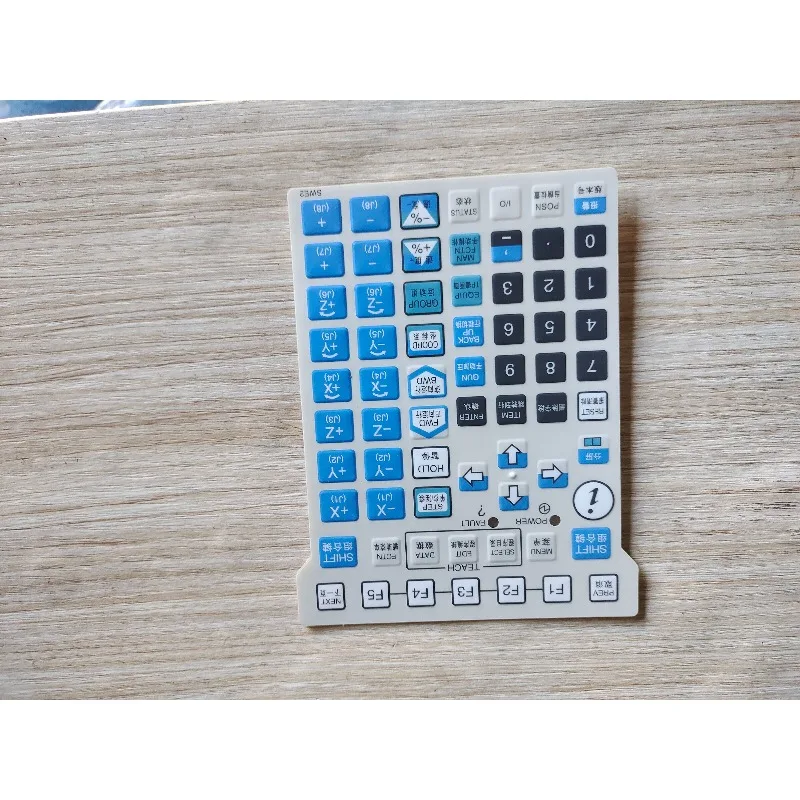 For Fanuc rob-ot demonstrator button film, Chinese version button film, English version button touch