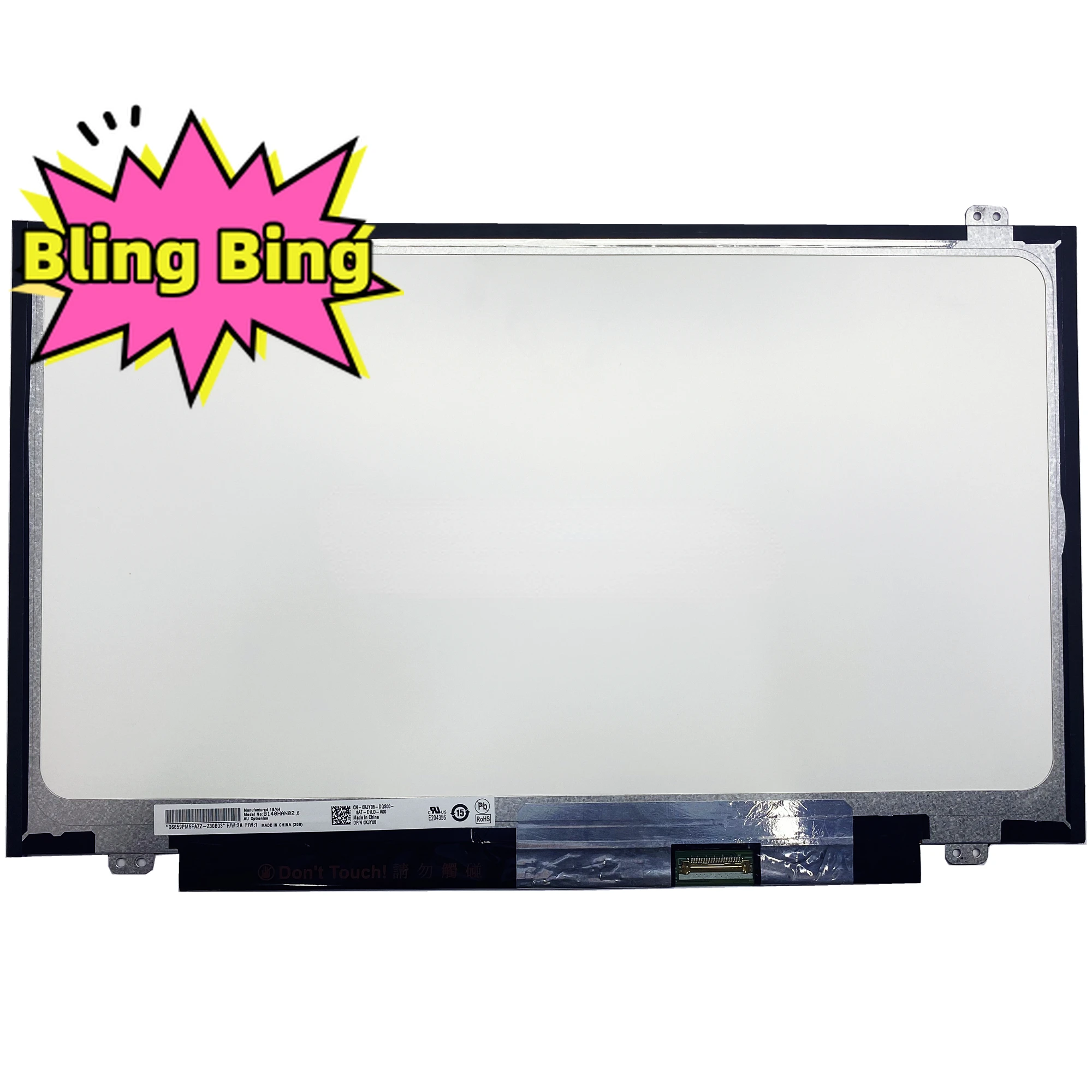 

B140HAN02.6 Fit NV140FHM-N45 B140HAN02.4 B140HAN02.1 EDP 30 Pin IPS 1920X1080 For 14.0" Laptop Matrix Display Panel LCD Screen