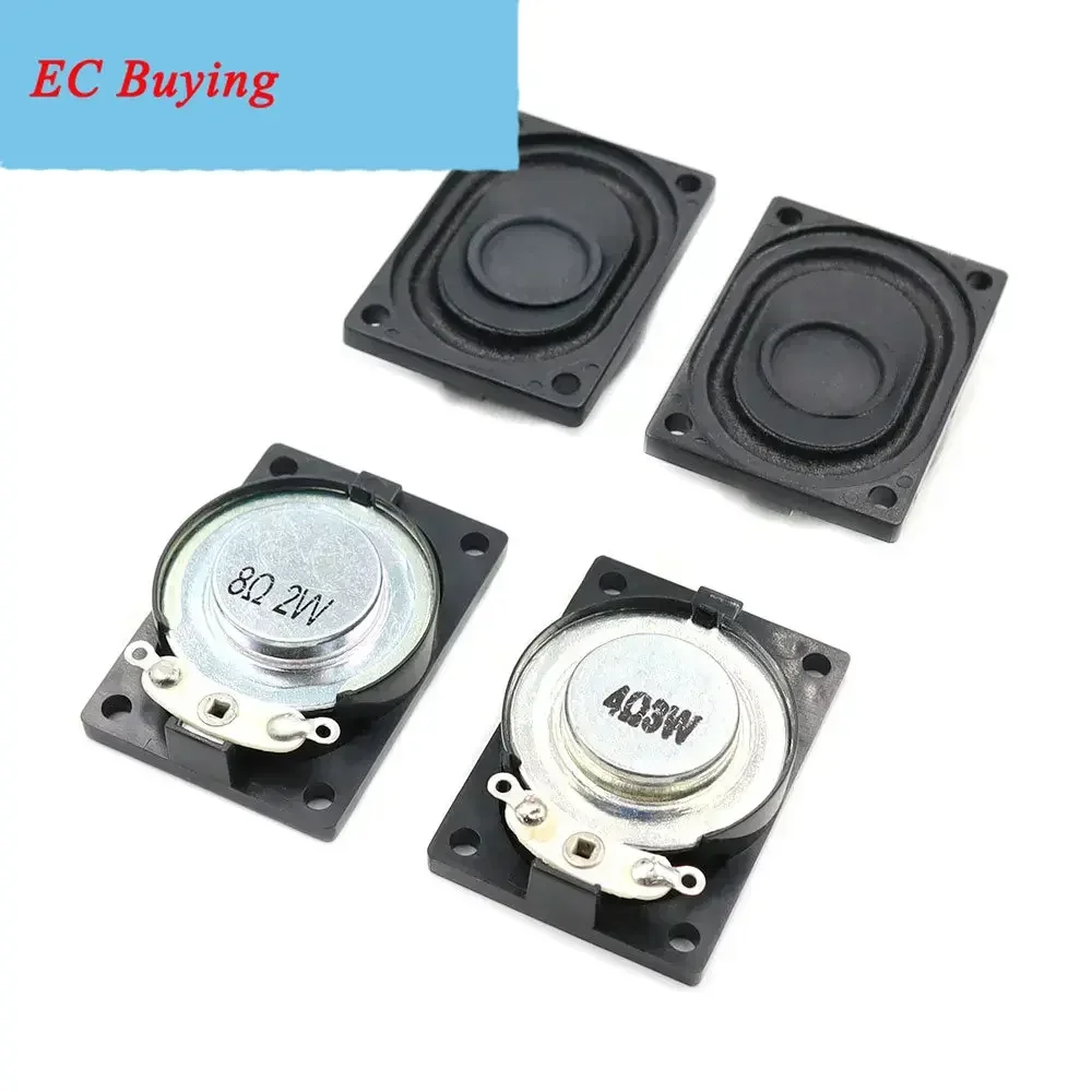 2 ชิ้น/ล็อต LCD Monitor/ทีวีฮอร์น 2W 8R 4Ohm 3W 4028 2840 ลําโพง 8 โอห์ม 2 วัตต์ 8R 2W 40*28 มม.พลาสติกภายในลําโพงแม่เหล็ก
