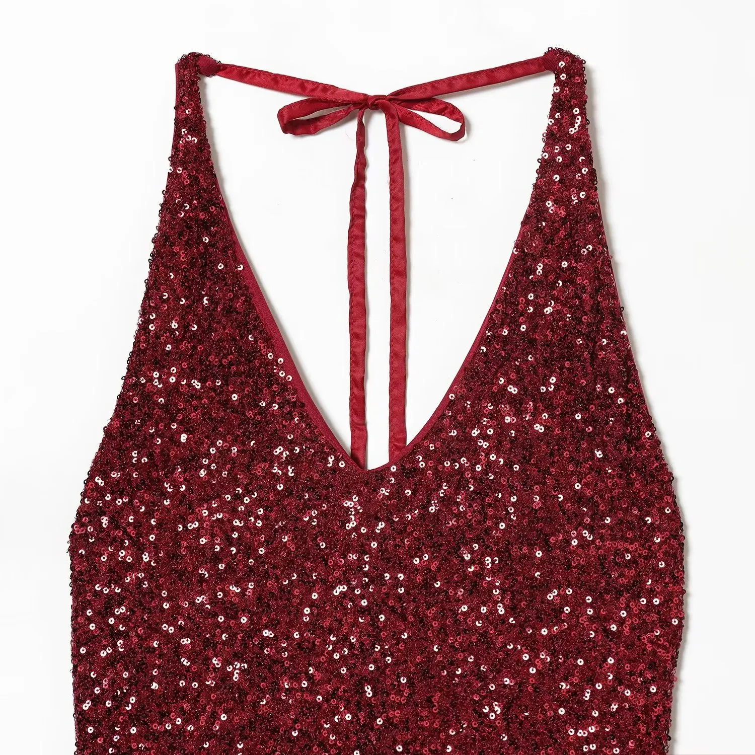 Ele V-ne مطرز Dr Women's Faion خريف جديد Sle مستقيم القطع سليم صالح عادية ألياف البوليستر لا العلامة التجارية