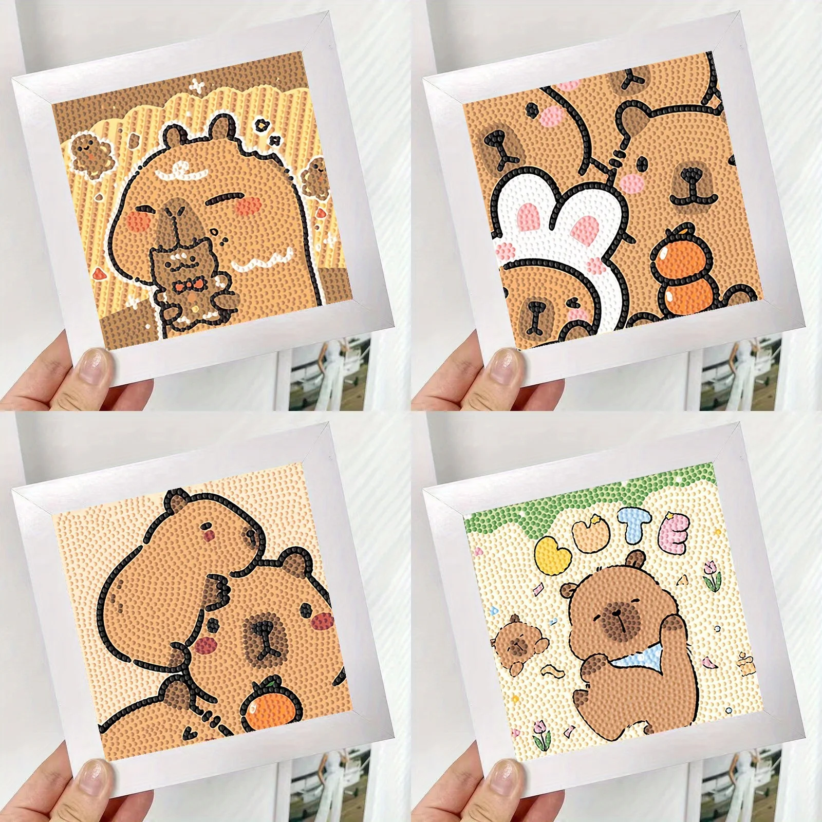 

1 шт., набор для алмазной живописи «сделай сам», «сделай сам», круглые бриллианты, набор для вышивки животных, креативная посылка ручной работы для начинающих