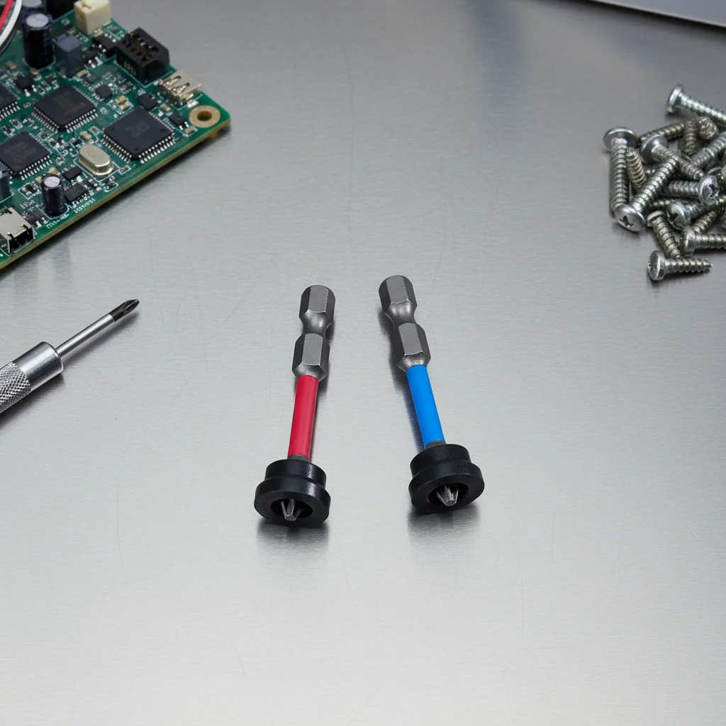 2PCS Cross Magnetic Positioning Screwdriver Bits Gypsum Board Plasterboard Screws Locating Batch Head Drilling Tools Magnetic