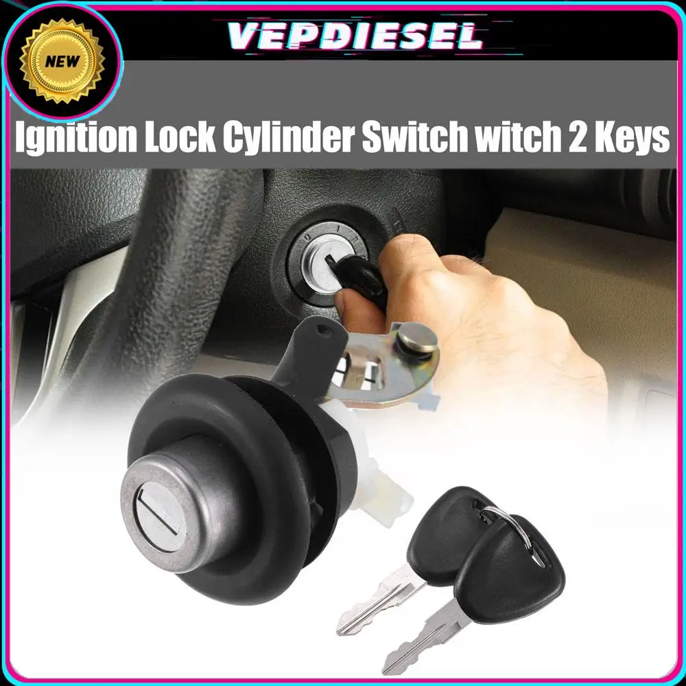 

6001550798 6001550162 New Ignition Switch Lock Cylinder with 2 Keys for Renault Logan Sandero for Nissan Almera G15 Lada Lagus