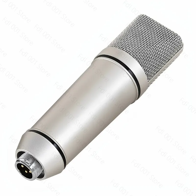 U87 Condenser Microphone -  Dual Board for Studio Recording, Live Streaming Sound Card Compatible
