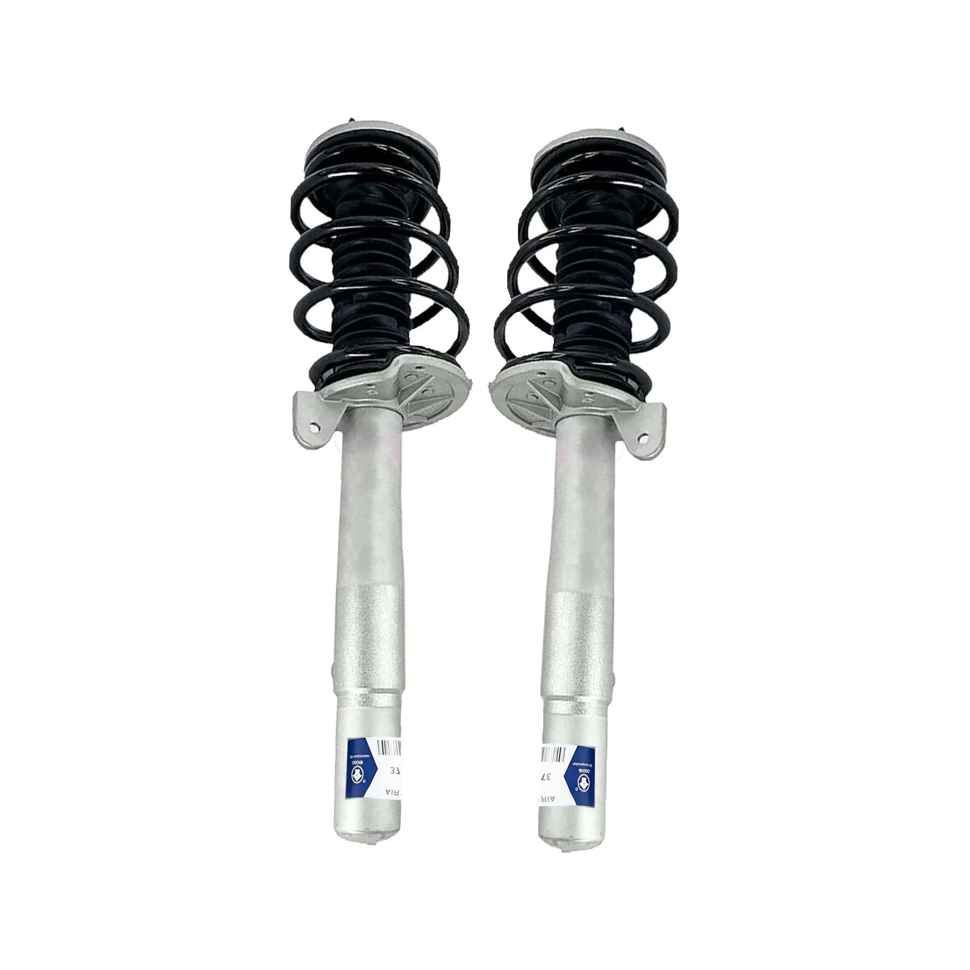 OGDEN 2Pcs Front Left+Right Shock w/EDC Suspension Shock Absorber Spring For BMW E65 E66 750i 760i 31316785529, 37106782147