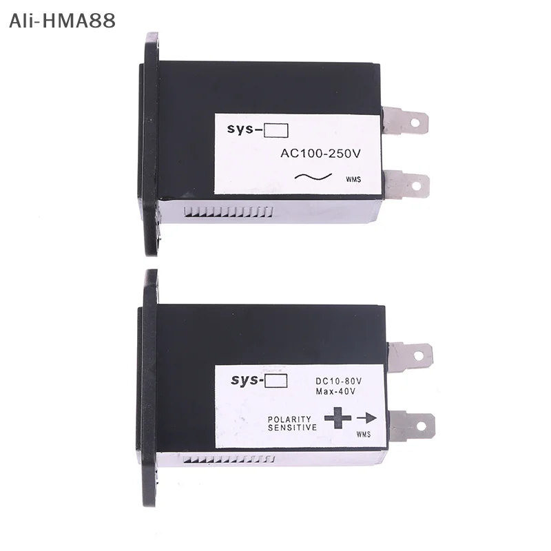 Ali-HMA88-6 Haneli 100-250V AC 10-80V DC Saat Ölçer, Komple Mühürlü Kuvars Zamanlayıcı Sayacı SYS-1