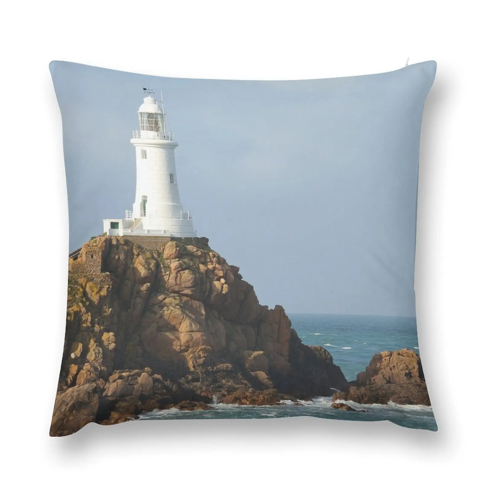 

Condor Express passing La Corbiere Lighthouse Throw Pillow Christmas Covers For Cushions Custom Cushion Photo pillow