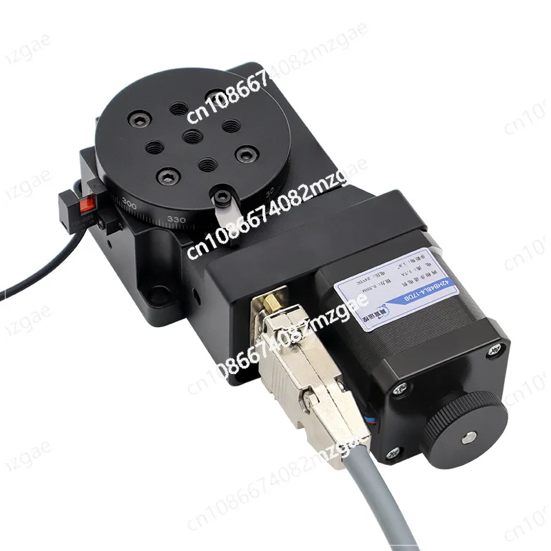 

Электрический поворотный стол, индексирующая пластина, полый прецизионный автоматический подъемный стол поворотного стола XY, можно соответствовать встроенным приводом