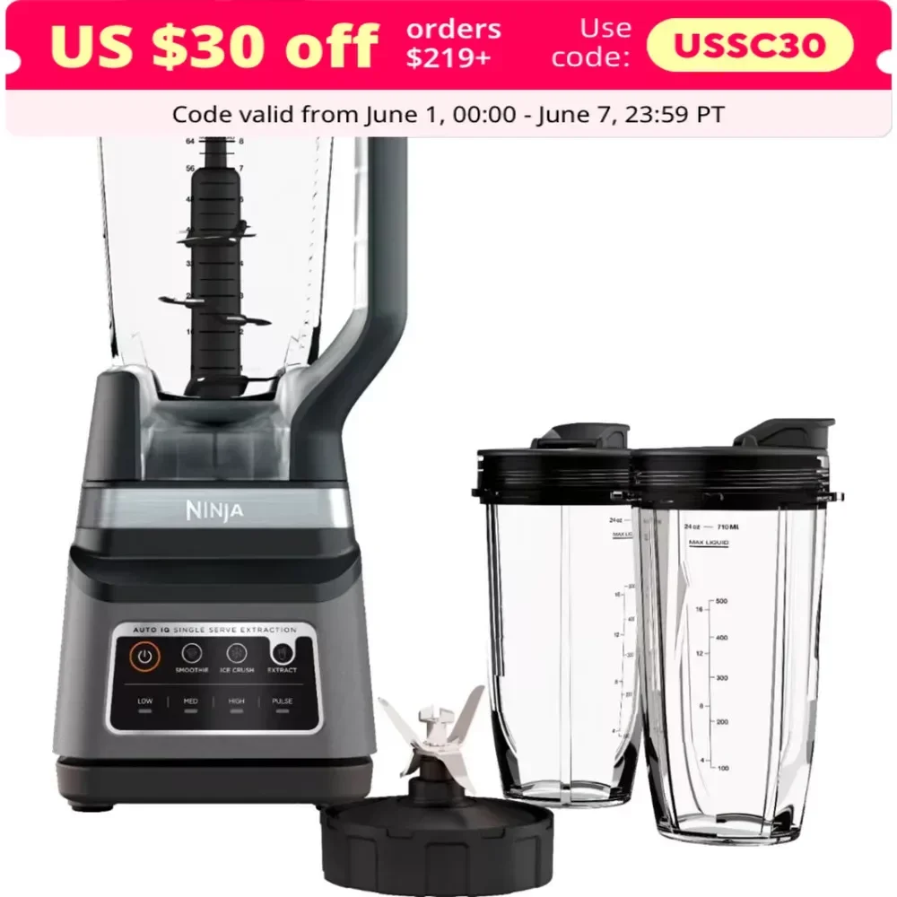 

Professional Plus Blender DUO with Auto-IQ - Black/Stainless Steel