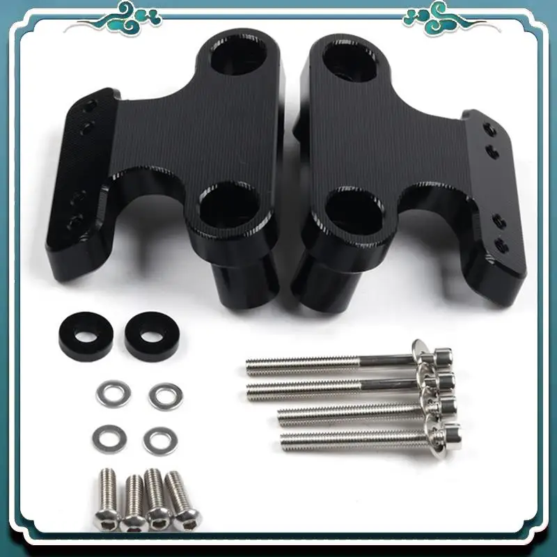 

ABTU-Motorcycle Anti-Shake Side Rearview Mirrors Adapter Fixed Stent Bracket Holder For XMAX300 X-MAX 125 250 400