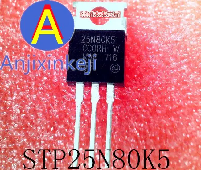 

10pcs 100% orginal new STP25N80K5 25N80K5 TO-220