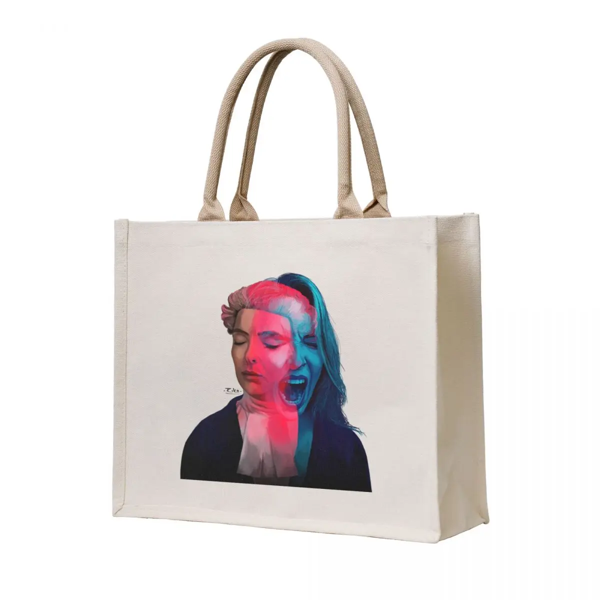 

Jodie Comer Tote Bag Canvas bag for women tote bag woman Customizable tote Handbags
