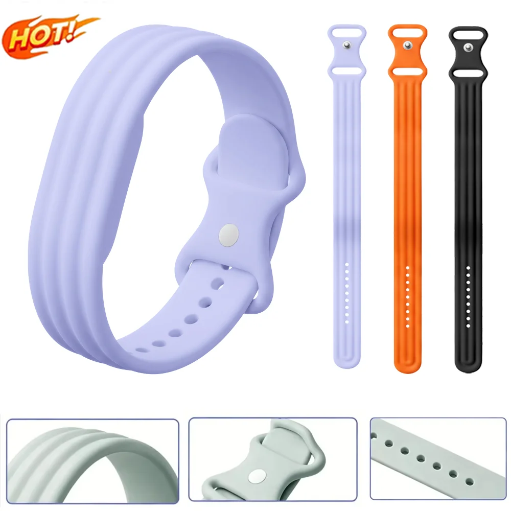 Offizielles Sport-Silikonarmband für Google Fitbit Air, bequemes, atmungsaktives Armband für Fitbit Air Fitness Tracker Belt
