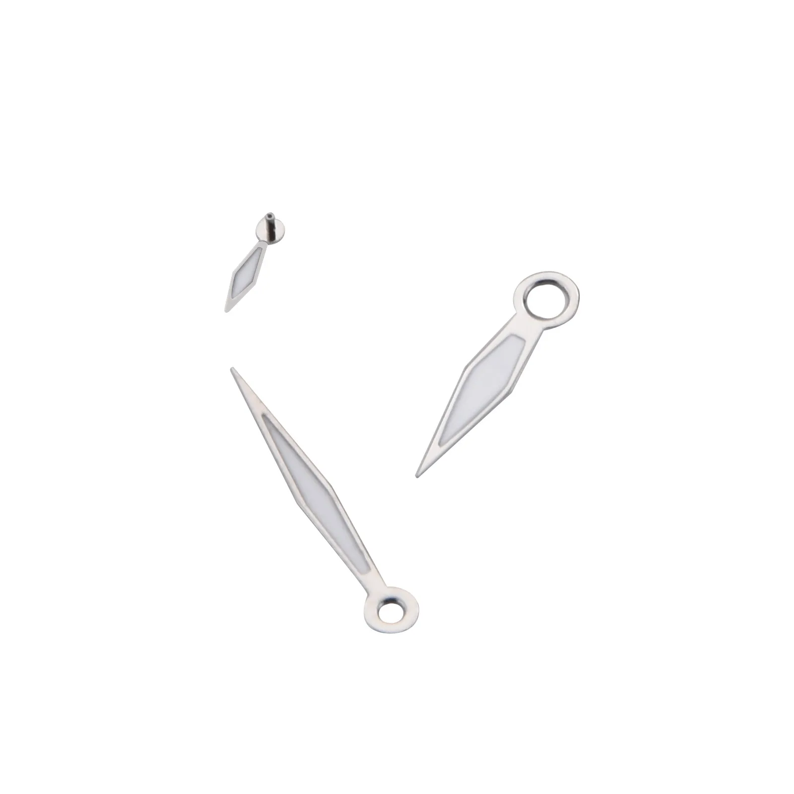 Parnis Green Luminous Watch Hands Watch Hands Needles Pins For ETA 6497/6498 For Seagull ST3600 / ST3620 Movement image 5