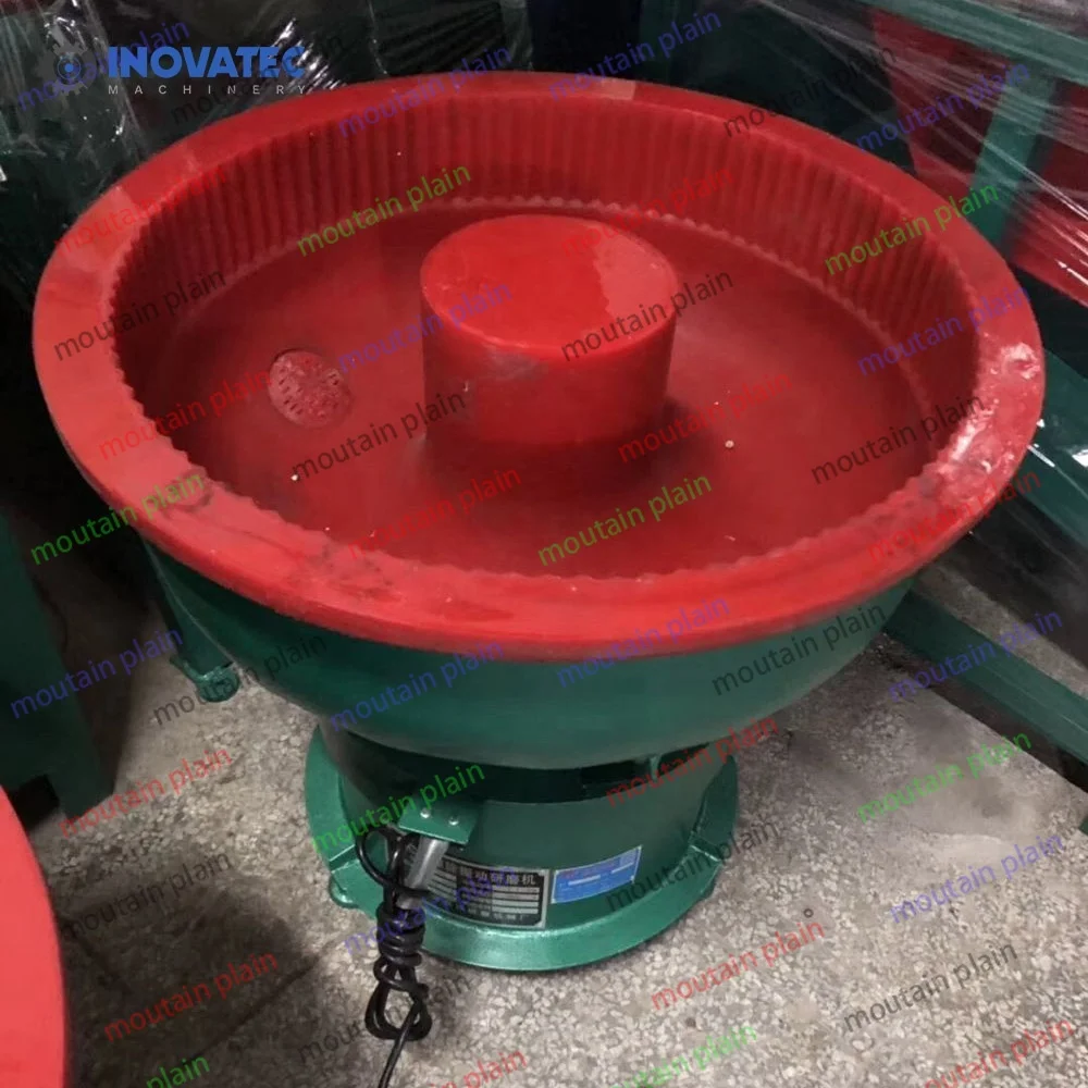 Stone Polishing Machine Gemstone Jade Beads Eggs Vibratory Tumbler Polisher Vibratory Bowl Machine 30l