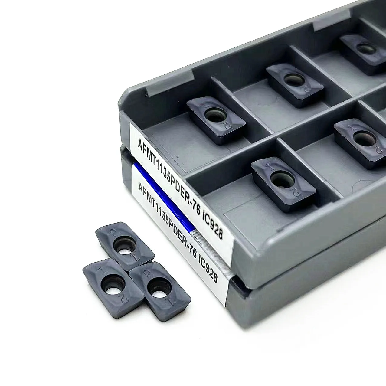 عالية الجودة APMT1135 PDER 76 IC928 قطع طحن القاطع تحول أداة كربيد إدراج عالية الجودة APMT 1135 PDER 76 IC928