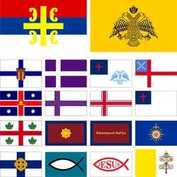Vatican City Fahne Egypt Australia Georgian Canada USA Greek Serbian Orthodox Church Flagge - 90 x 150 cm 3x5ft Wales Banner