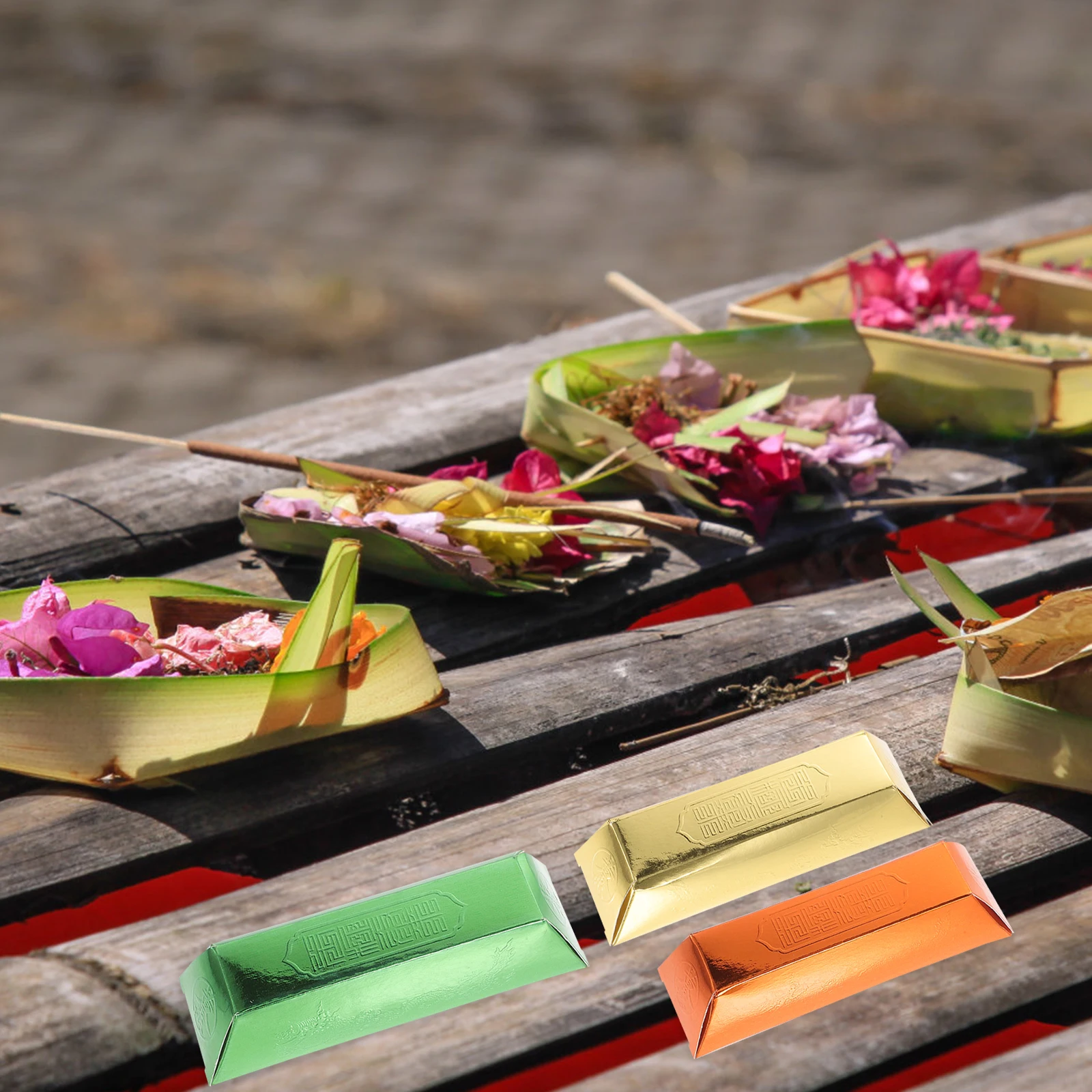 Chinesischer Vorfahren, Geld, Goldpapier, Opferangriffen, Beerdigung, Brennzubehör, Anbetung Gott, Reichtum, traditionelle Festivals