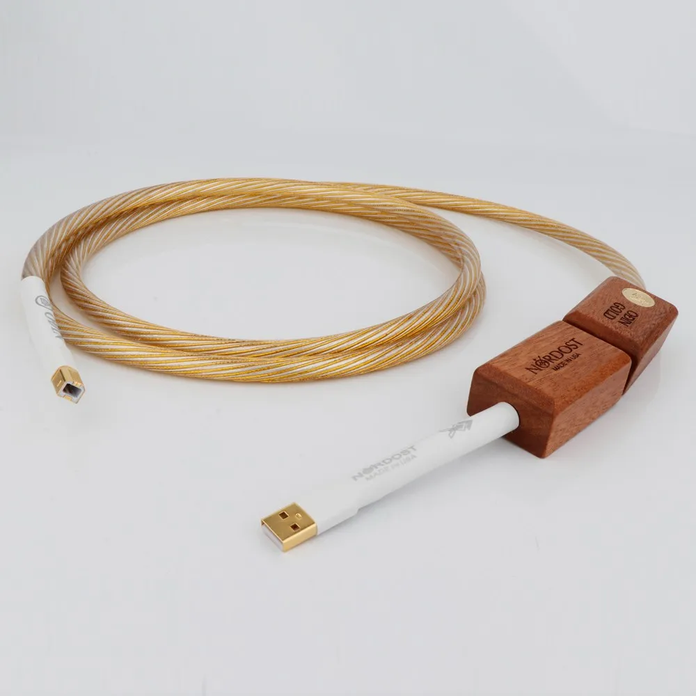 HiFi Audio Nordost ODIN Gold USB Cable 2.0 A to USB B Decoder DAC Data Cable Sound Card Digital Cables