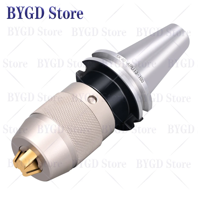 BYGD JT40 JT SK SK40 DIN69871 APU APU08 APU13 APU16 self tightening drill chuck, drill chuck tool holder bracket tool