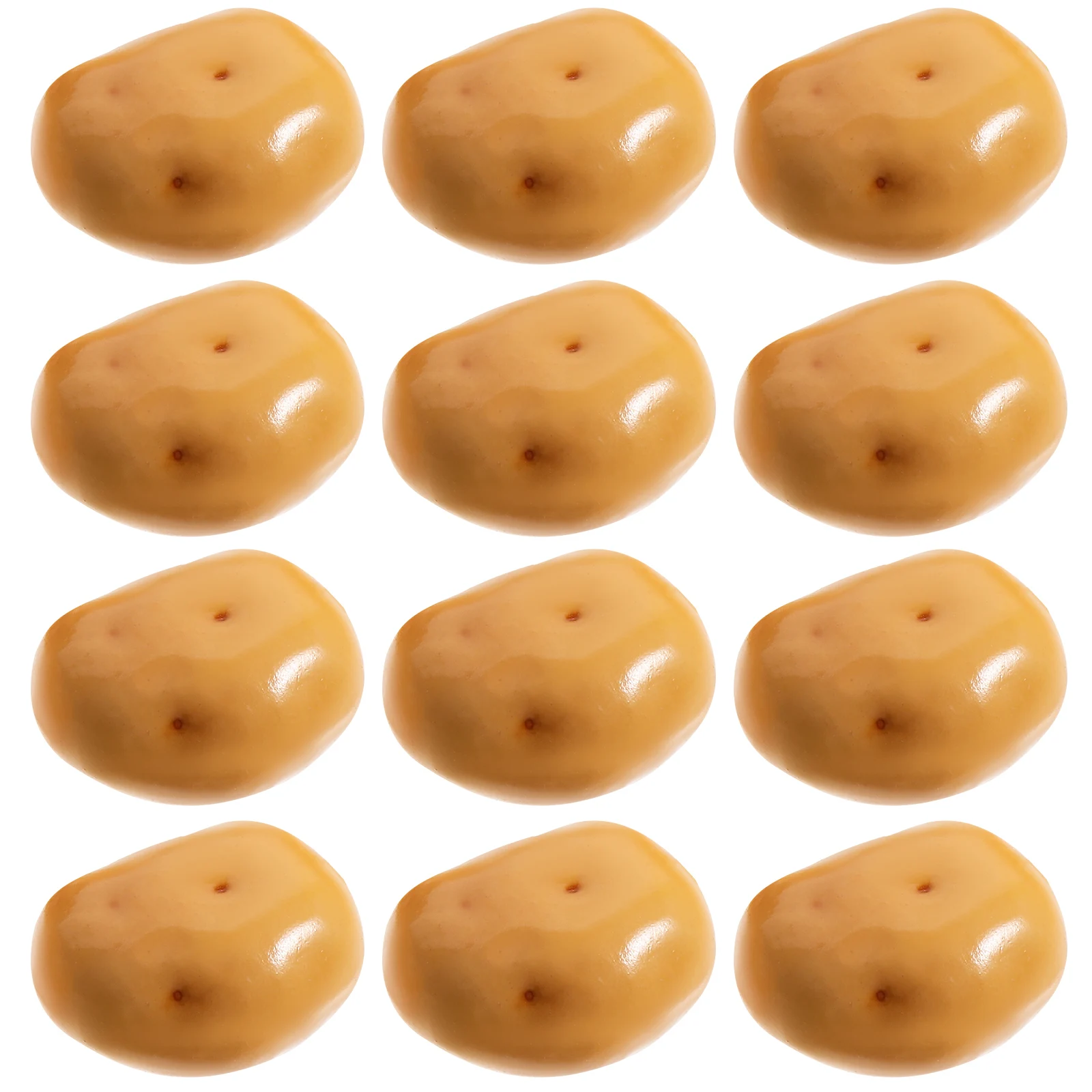 

20pcs Artificial Potatoes Simulation Vegetables Food For Home Kitchen Decoration Garden Restaurant Party Use Mini Realistic