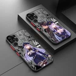 Anime 86 Eighty Six Lena Samsung A72 A54 A53 A52S A34 A32 A33 A24 A23 A22S A02 Lite Frosted Translucent Phone Case