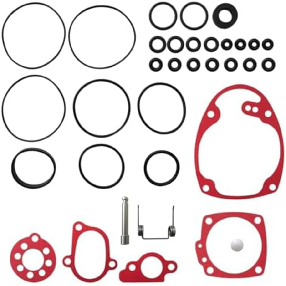 O-Ring Kit with Extras Coil Roofing Nailer NV45AB, NV45AB2 Complete Rebuild Kit for Hitachi US