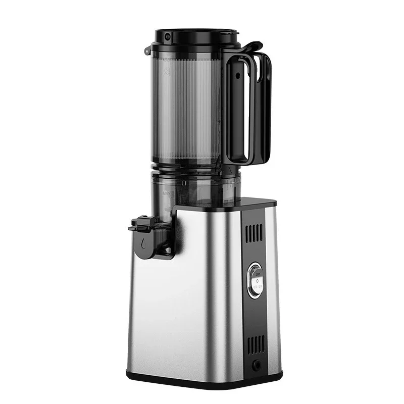 Home Hybrid Electric Juicer with 110mm/100mm Wide Feed Chute and Fully Automatic Fruit and Vegetable Separation