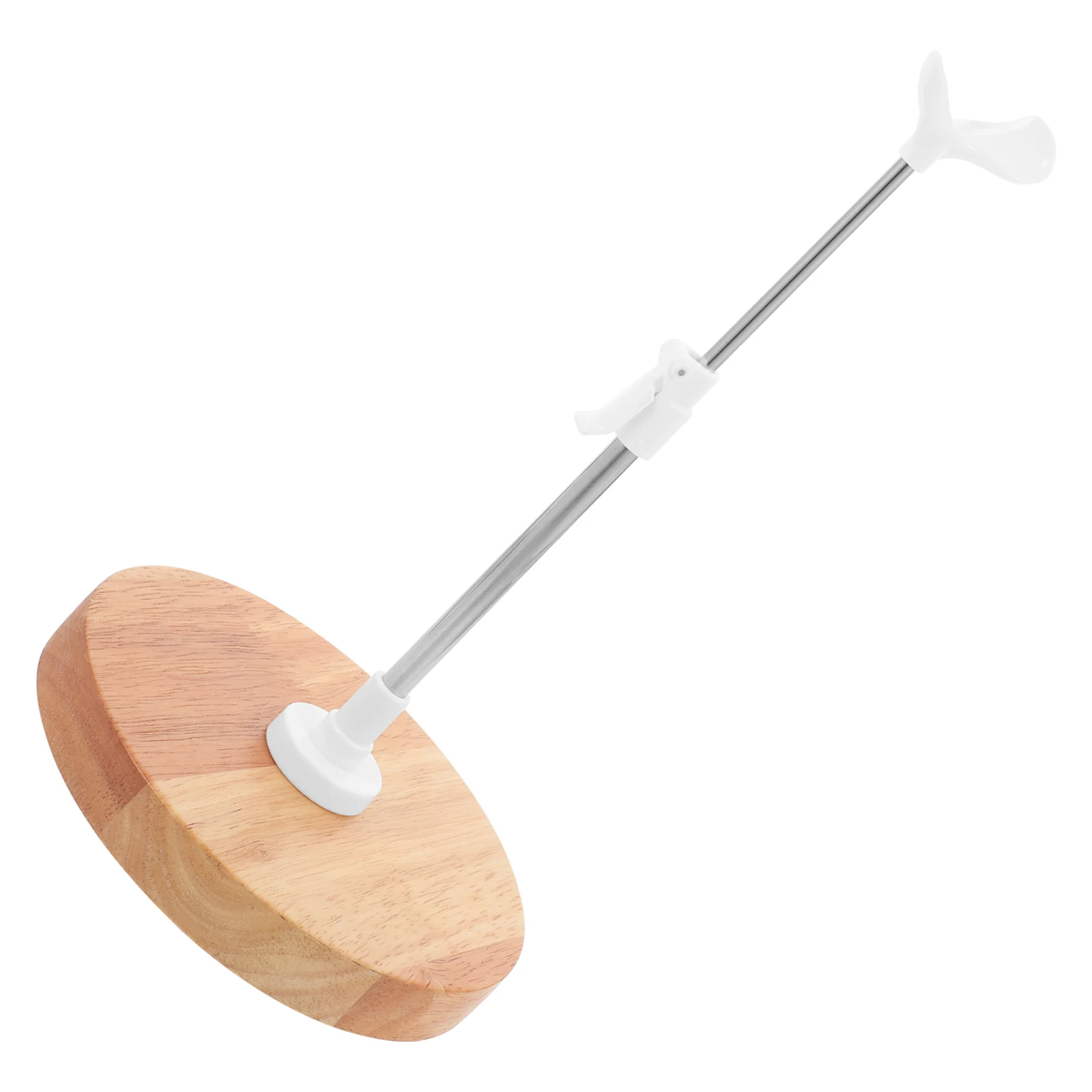 

Solid Wood Bracket Standing Frame Puppet Holder Portable Toy Display Wooden Figurine