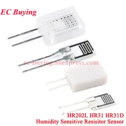 1-20Pcs HR202 Humidity Sensor HR202L HR31 CJ-HR31 CJ-HR31D Humidity Sensitive Resistor Module Hygrometer Element with Shell