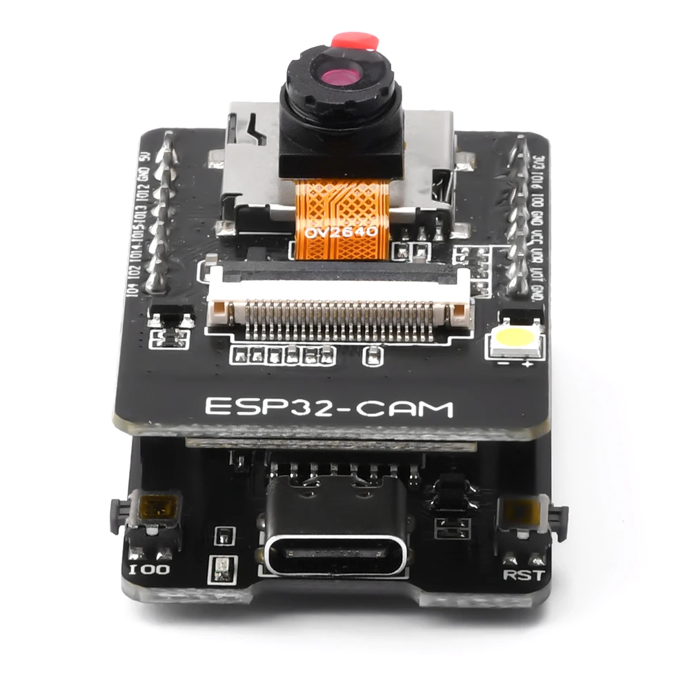 ESP32-CAM-MB WIFI Bluetooth development board OV2640 camera module supports manual and automatic download Type-C USB interface