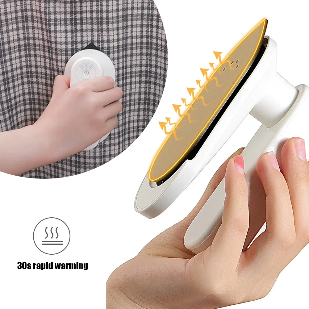 USB Oplaadbare Stoomboot 110 W 30 s Opwarmen 3 Warmte Niveau Reizen Kledingstuk Draadloze Mini Handheld Stoomboot Rimpel verwijderen