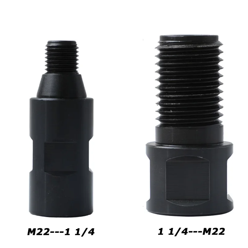 LAANCI Diamond Core Drill Bits  Thread Adapter  M22 M33 T32 1 1/4-7UNC Thread Adapter Diamond Drill Bit Connection Convertor
