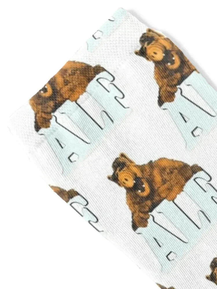 Alf - Gordon Shumway - TV Sitcoms Socks anti slip football winter gifts summer Toe sports Men's Socks Women's