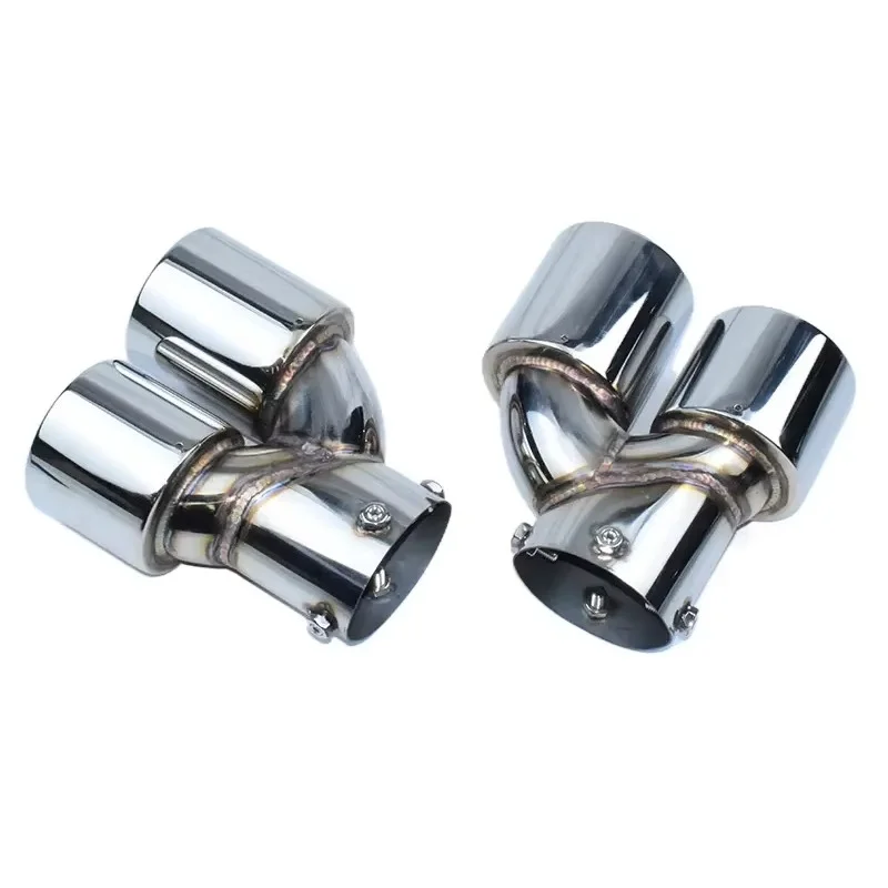【2026 Hot Selling】Bm W G20 G21 G23 G42 M240i M340i M440i M Performance Stainless Steel Silver Exhaust Pipes Muffler Tips view 4