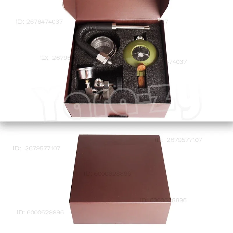 Small stainless steel steam milk frother (double valve moka pot) steam milk frother 100ml Capacity