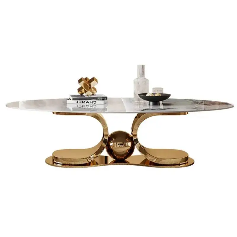 Spogliatoio Tavoli da salotto Libro Design di lusso Sala Tavolino da caffè in marmo Consolle da tè rotonda Mesas De Centro Para Sala Tavolo